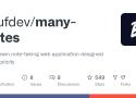 Many Notes