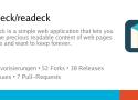 Readeck